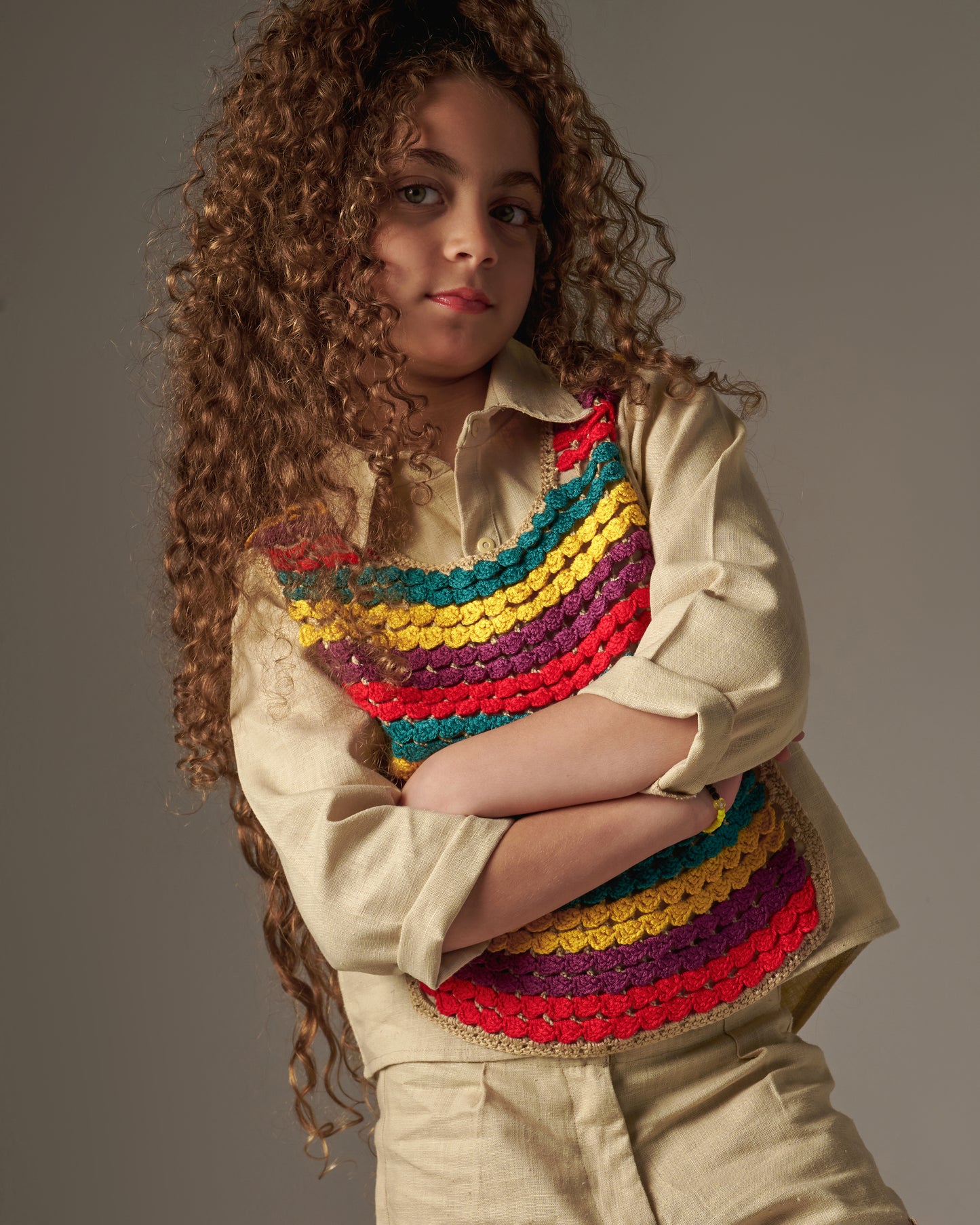 Knit Shorts Set
