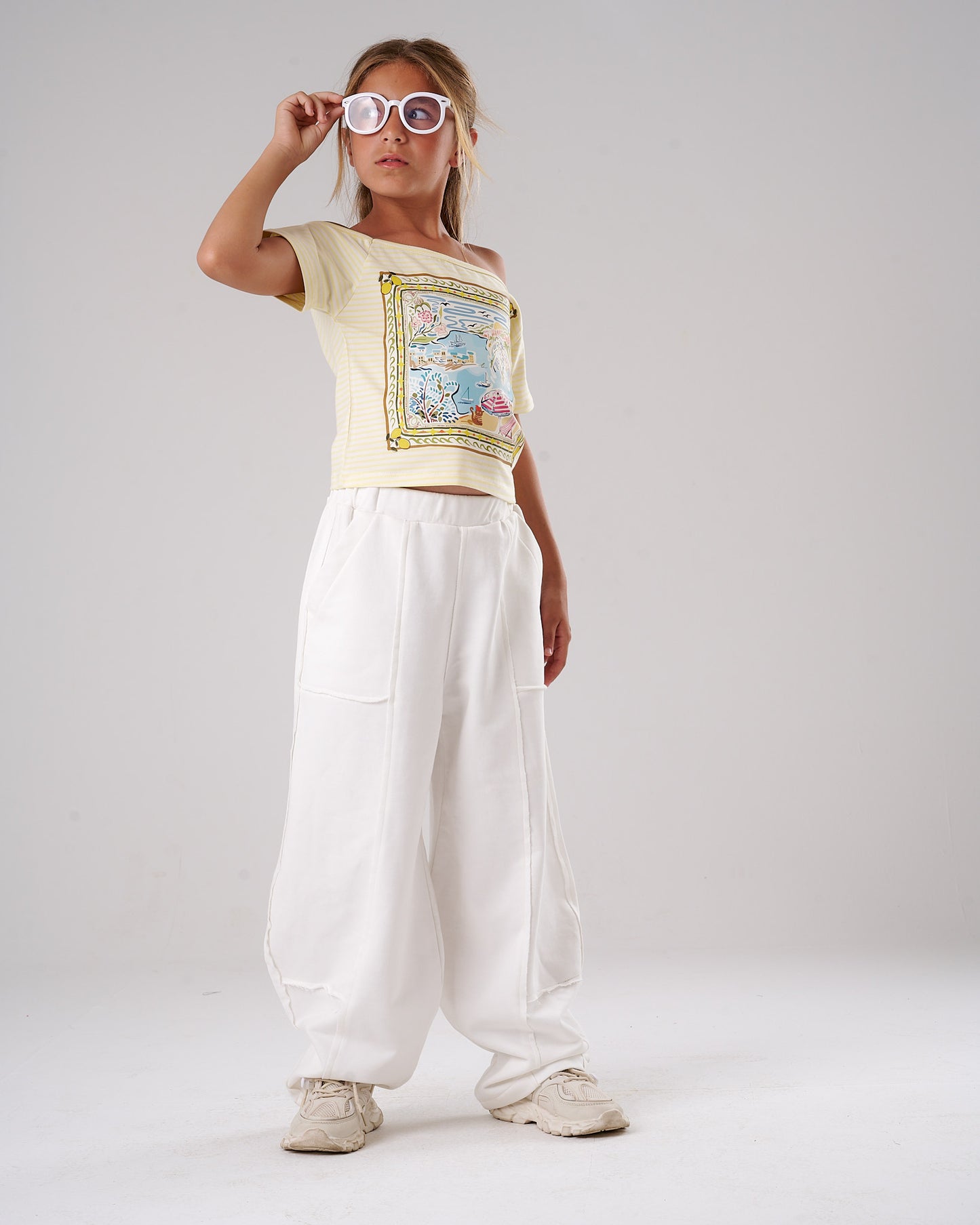 Wild Off Shoulder T-Shirt