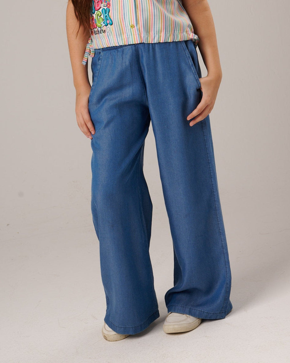 Jeans Wide-Leg Pants
