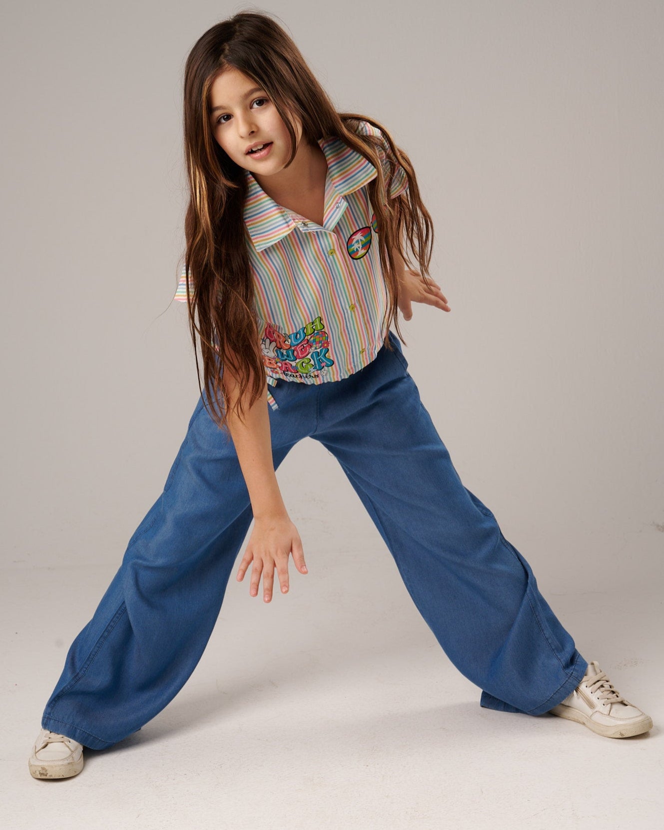 Jeans Wide-Leg Pants