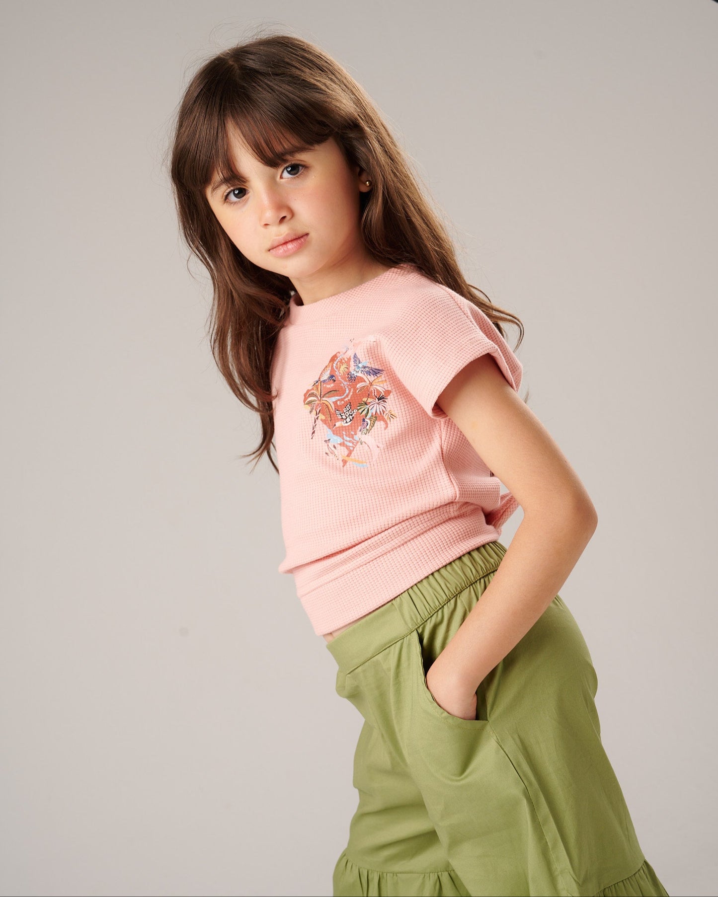 Basic Print Blouse