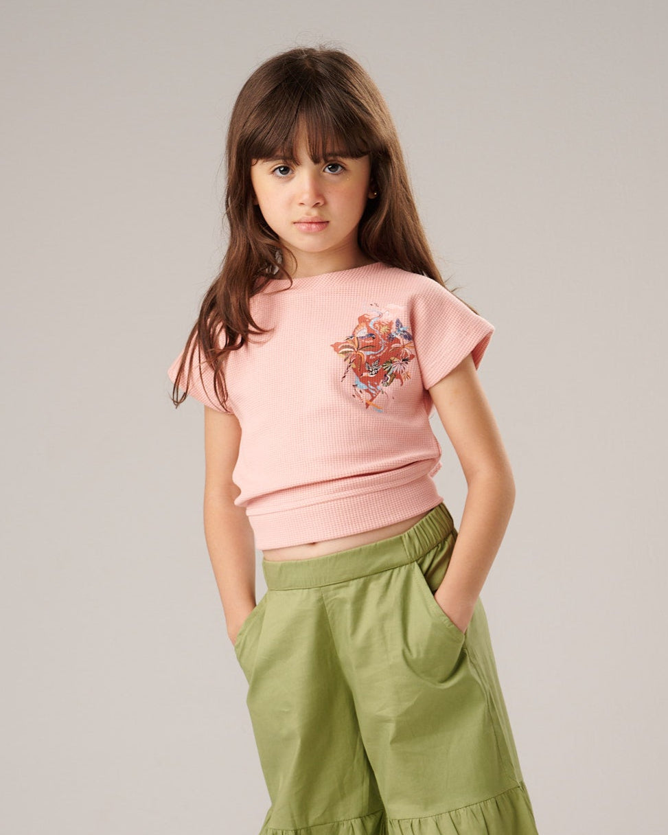 Basic Print Blouse