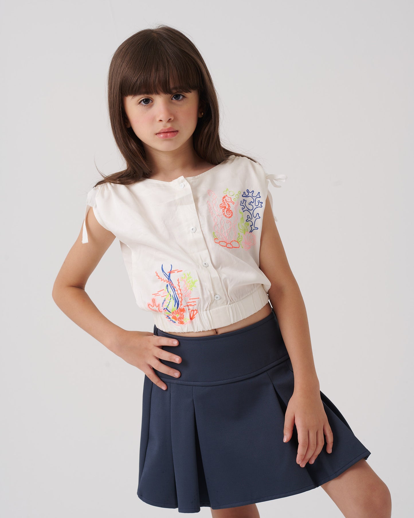 Embroidered blouse
