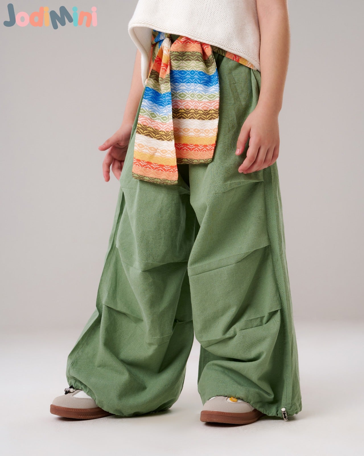 Wide leg Waist Pants