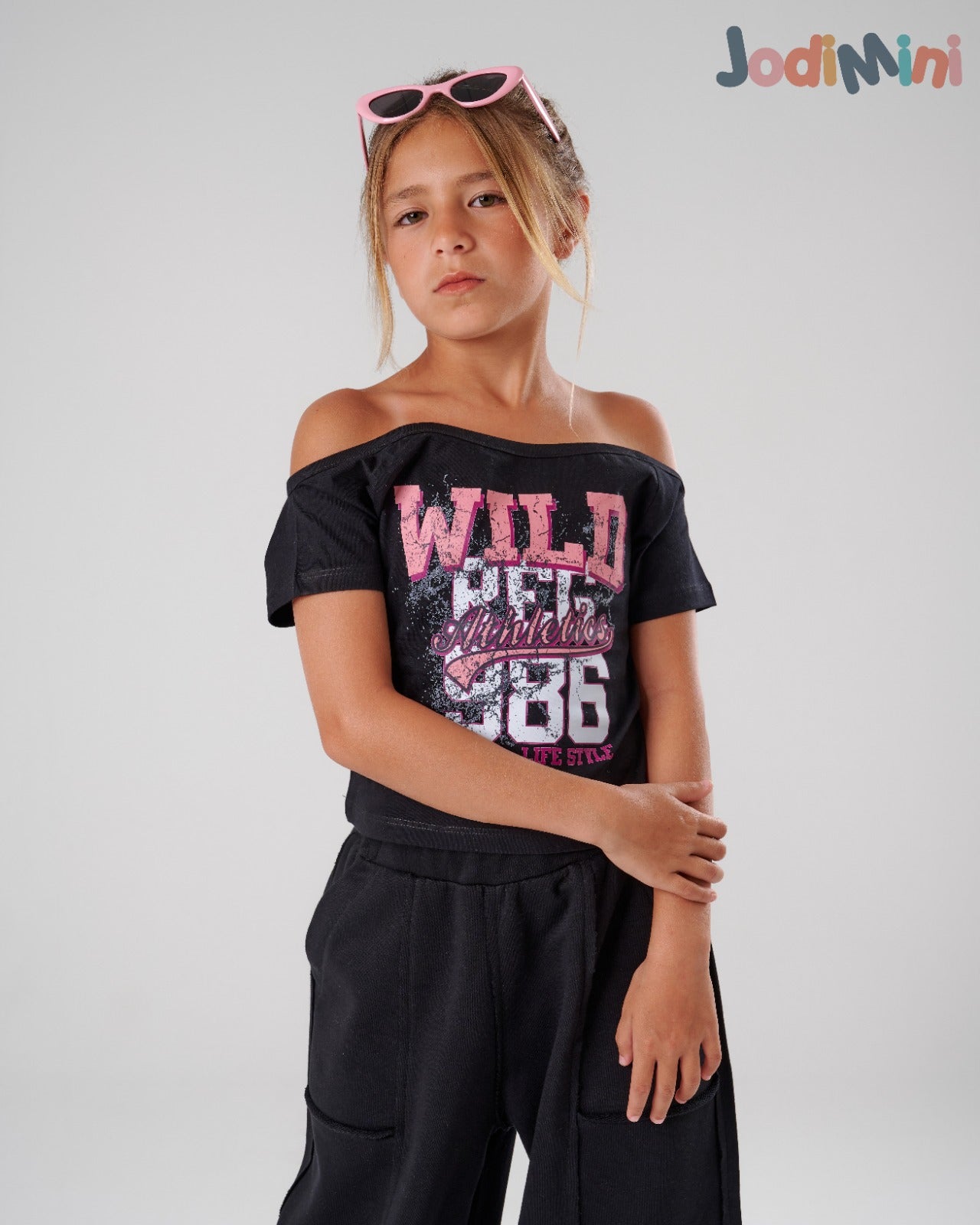 Wild Off Shoulder T-Shirt