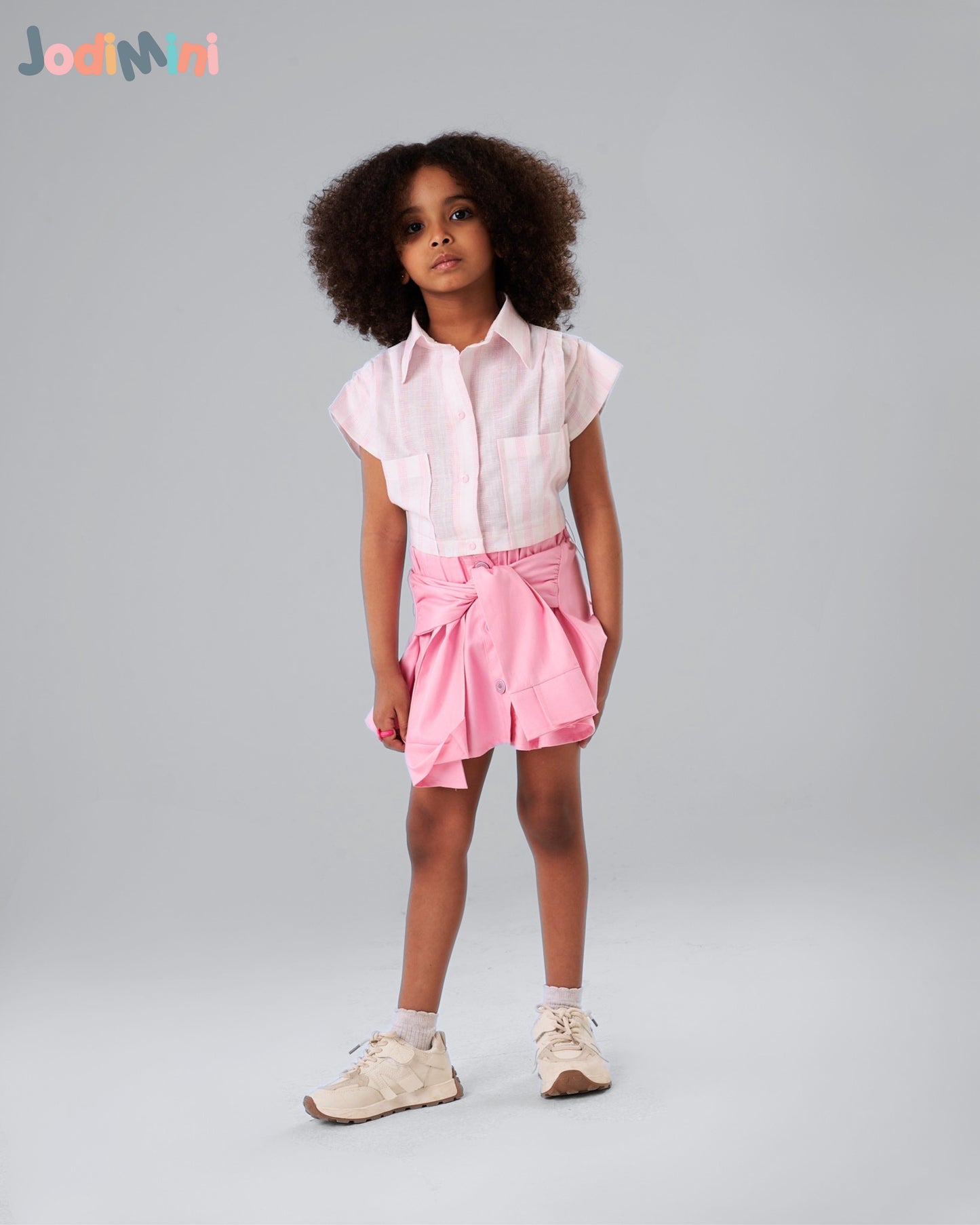 Drawstring Skirt Set