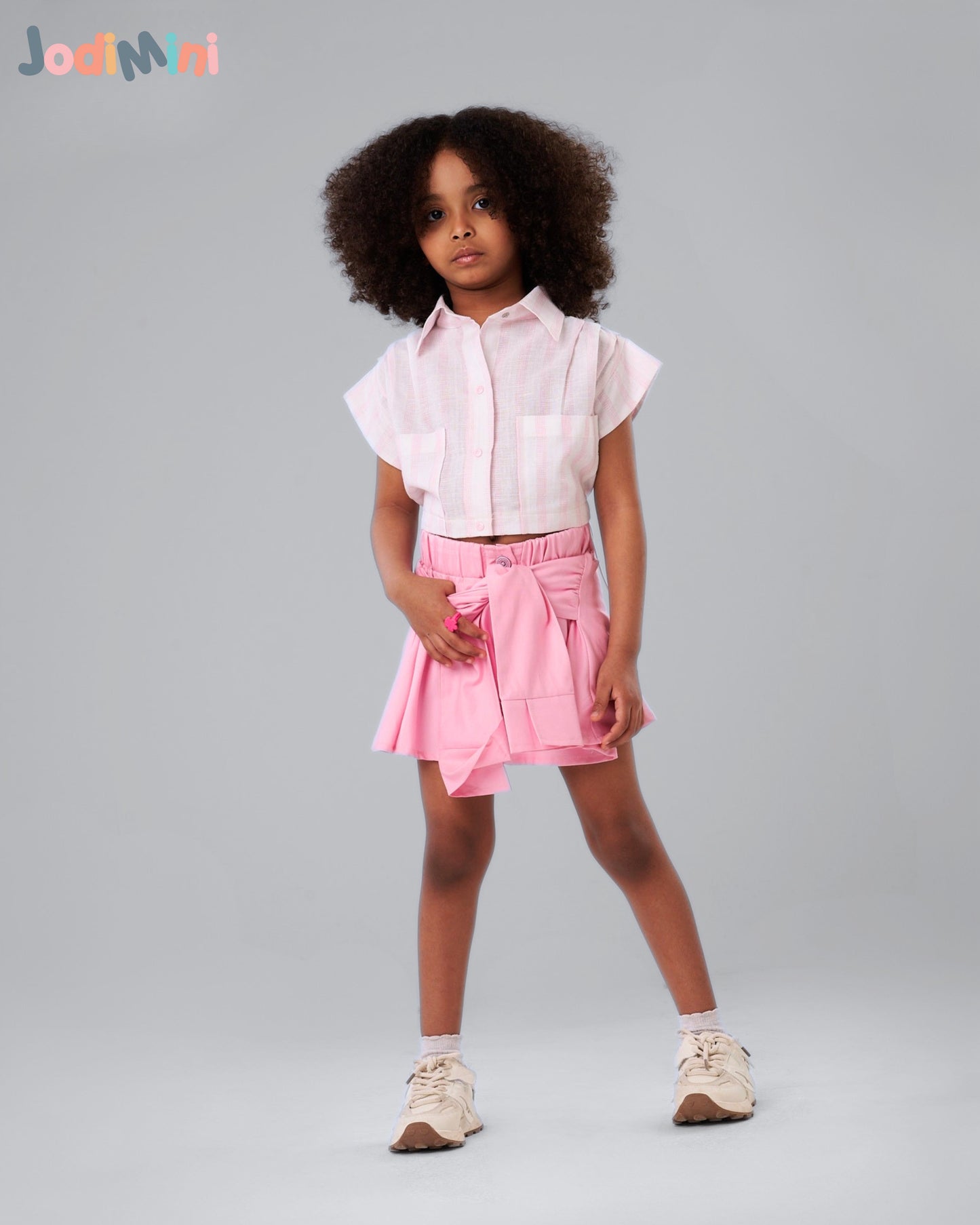 Drawstring Skirt Set