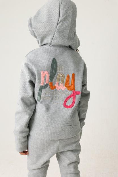 Playful Zip-Up Set