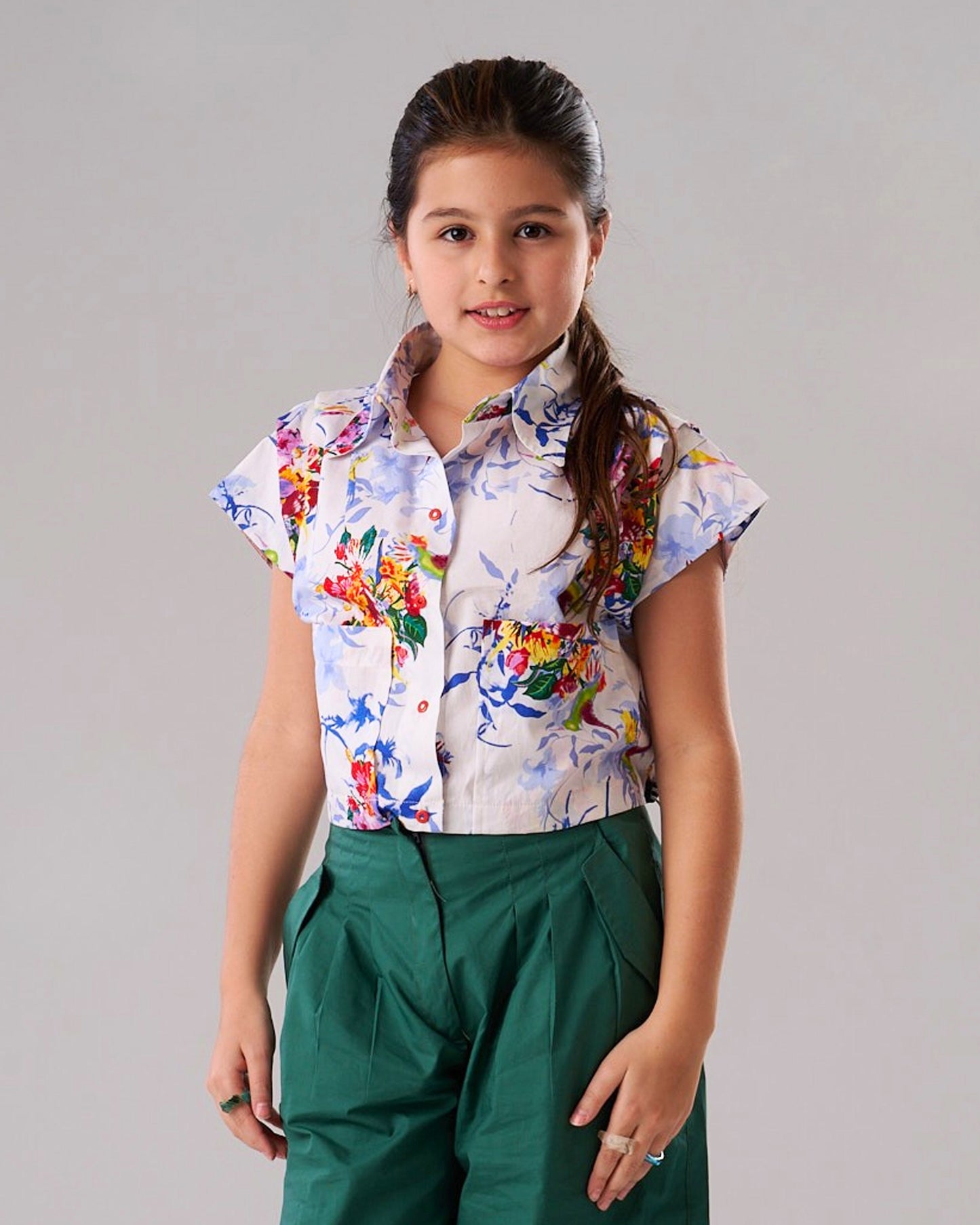 Sunny Flora Blouse