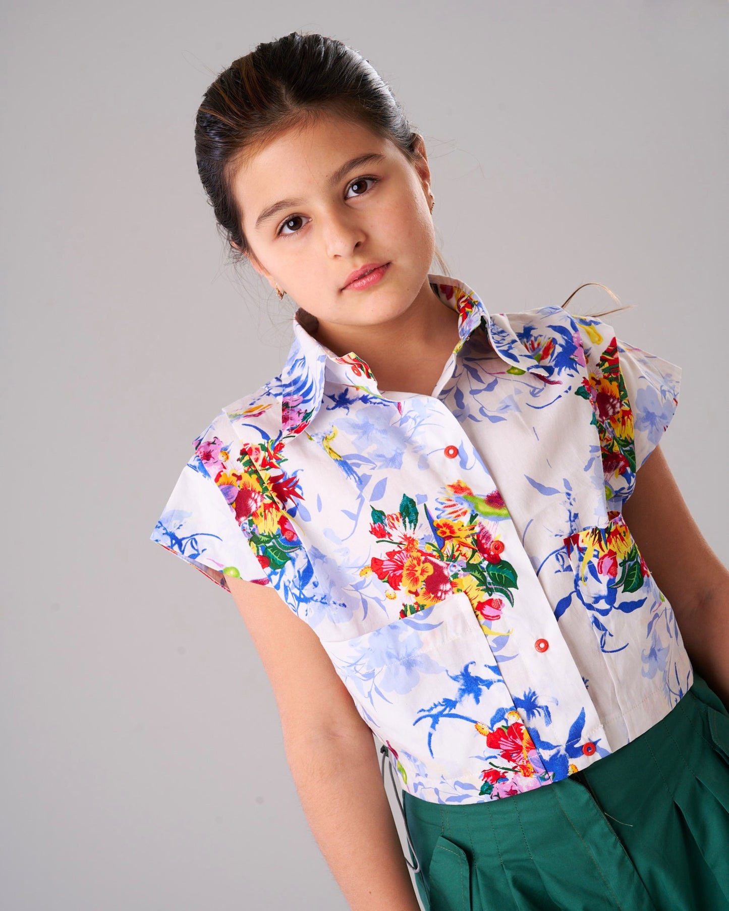 Sunny Flora Blouse