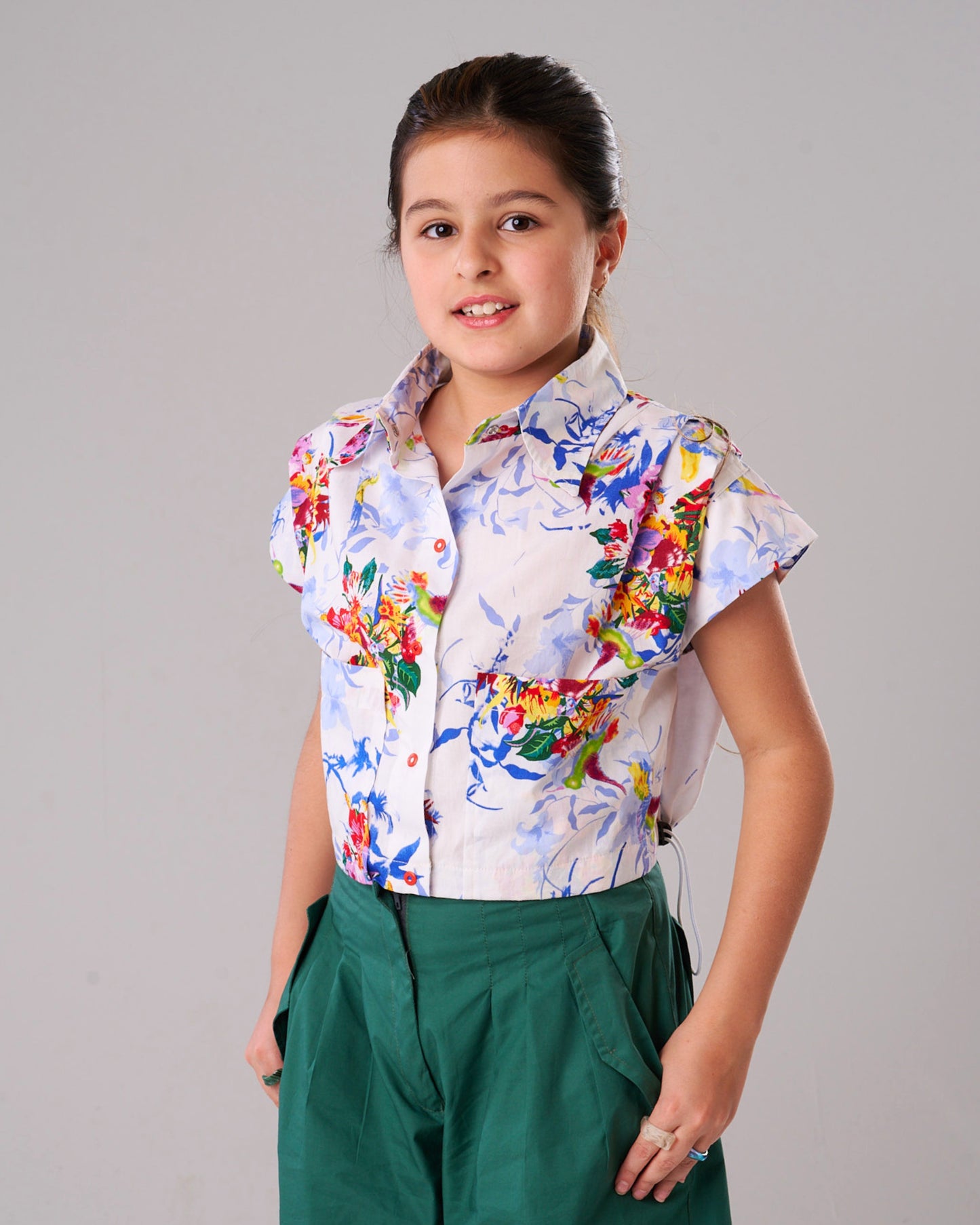 Sunny Flora Blouse