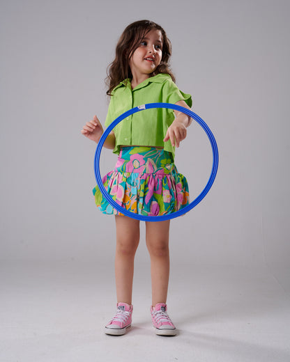Color Splash Skirt