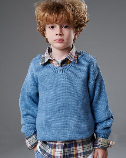 كنزة صوفية أساسية