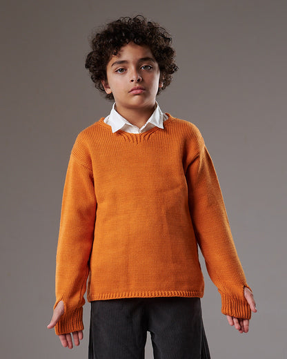 كنزة صوفية أساسية