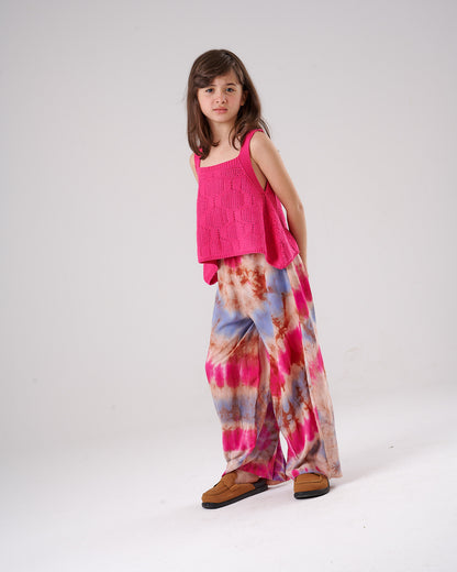 Lightweight wide-leg pants