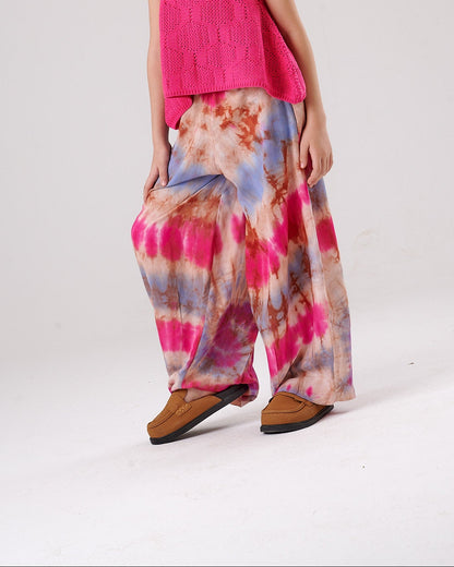 Lightweight wide-leg pants