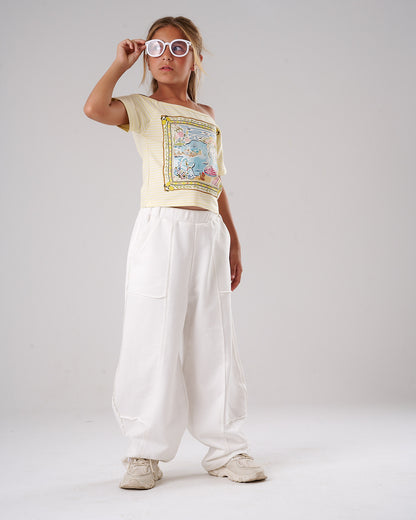 Wild Off Shoulder T-Shirt