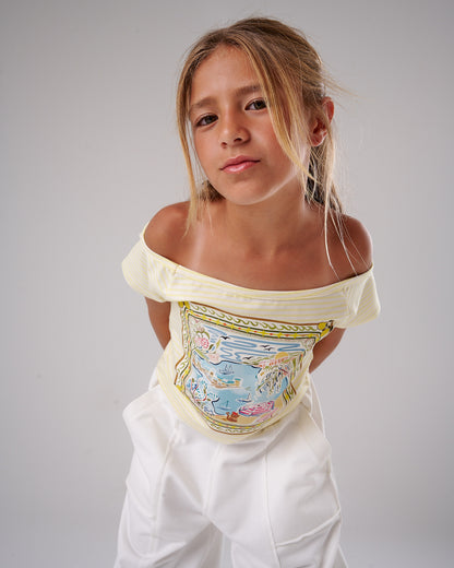 Wild Off Shoulder T-Shirt