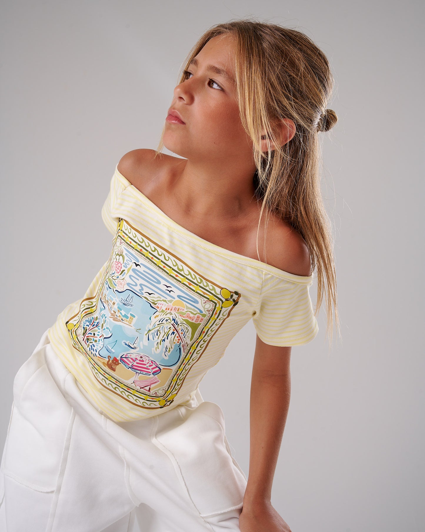 Wild Off Shoulder T-Shirt