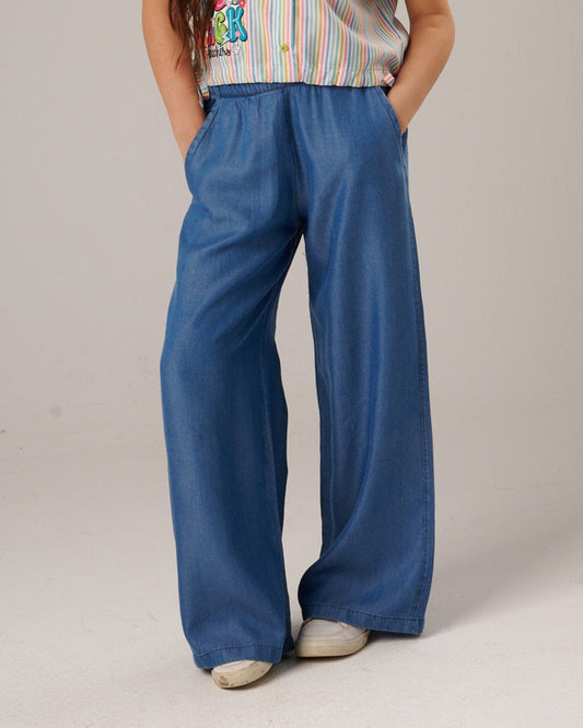Jeans Wide-Leg Pants