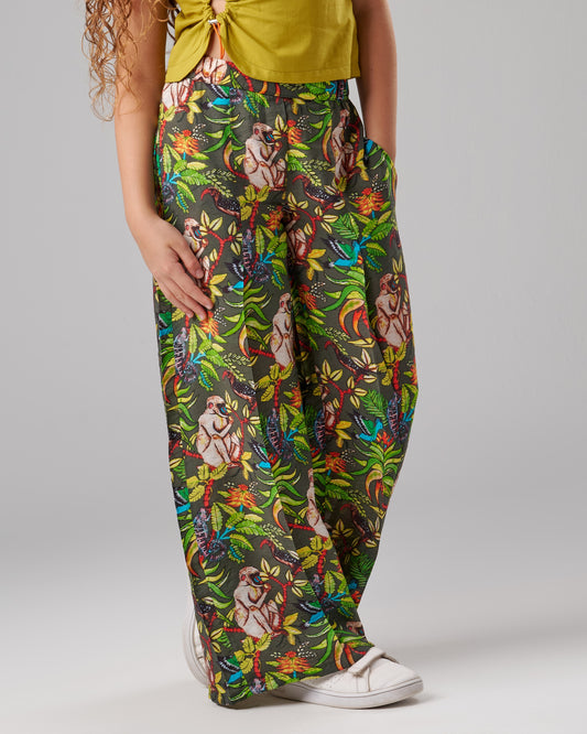 Wide leg Pants