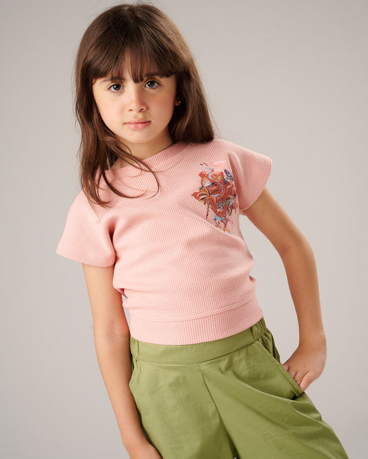 Basic Print Blouse