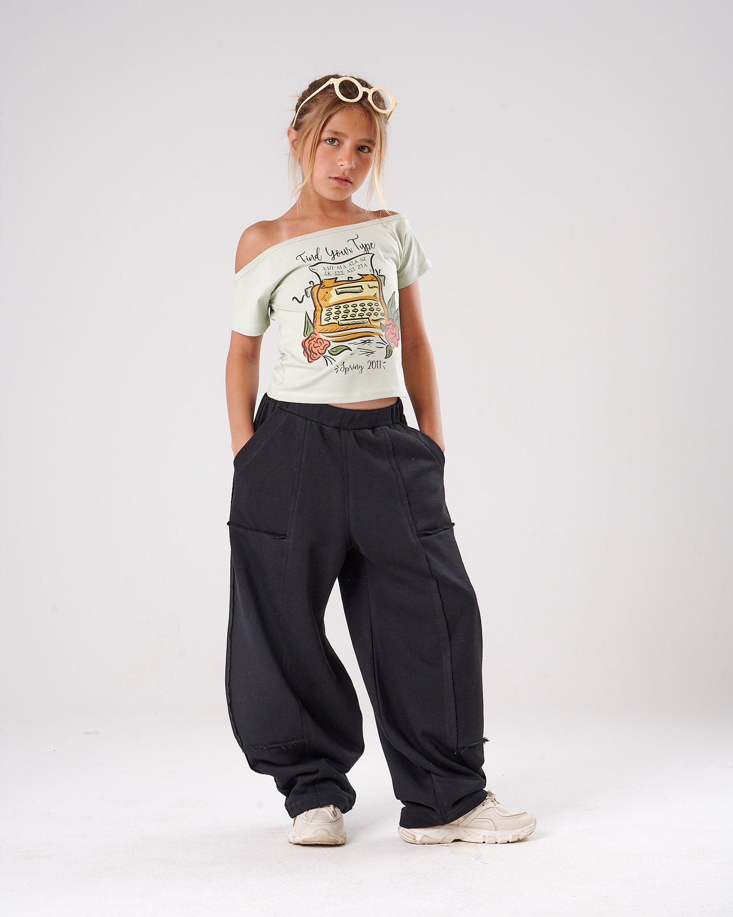 Wild Off Shoulder T-Shirt