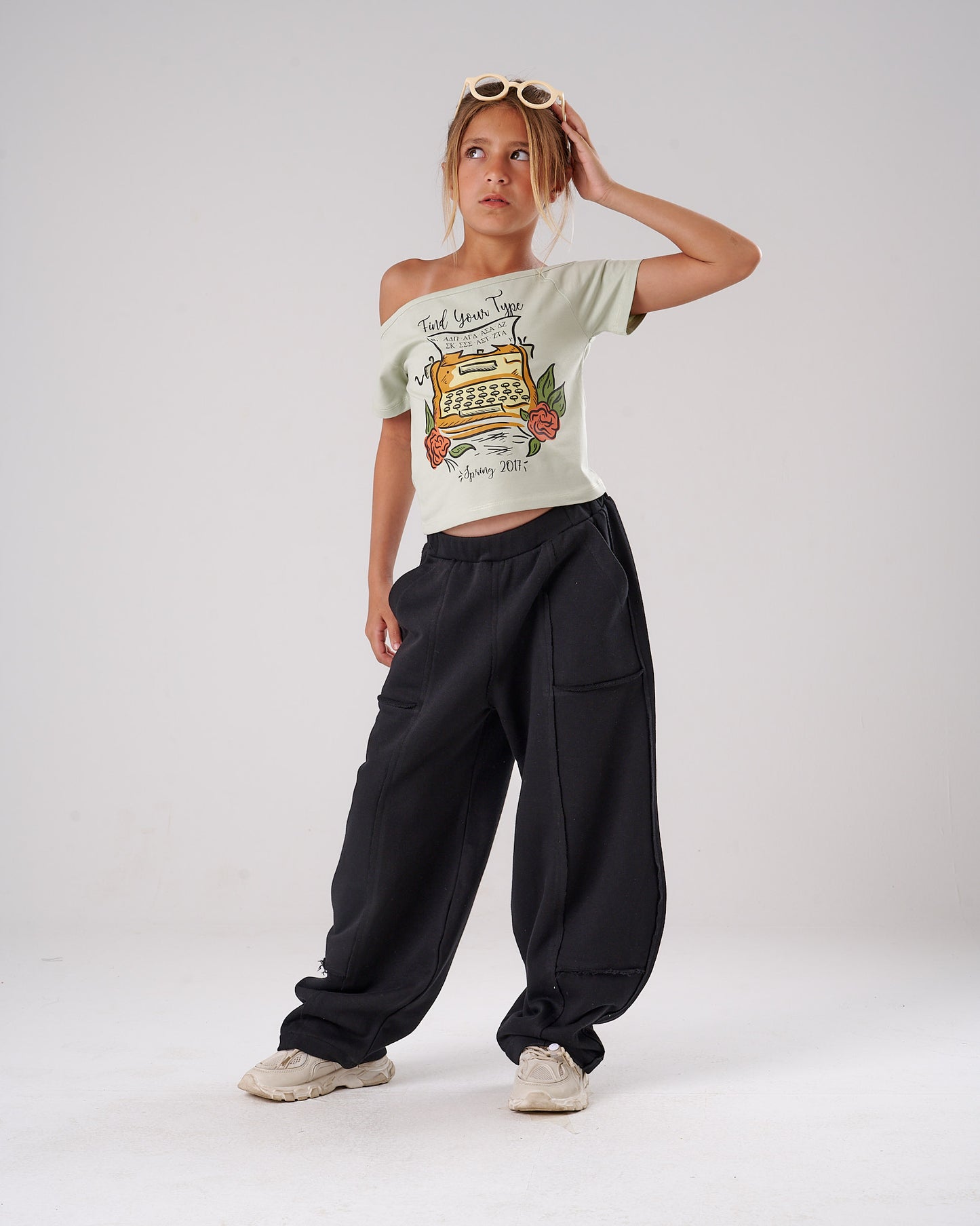Wild Off Shoulder T-Shirt
