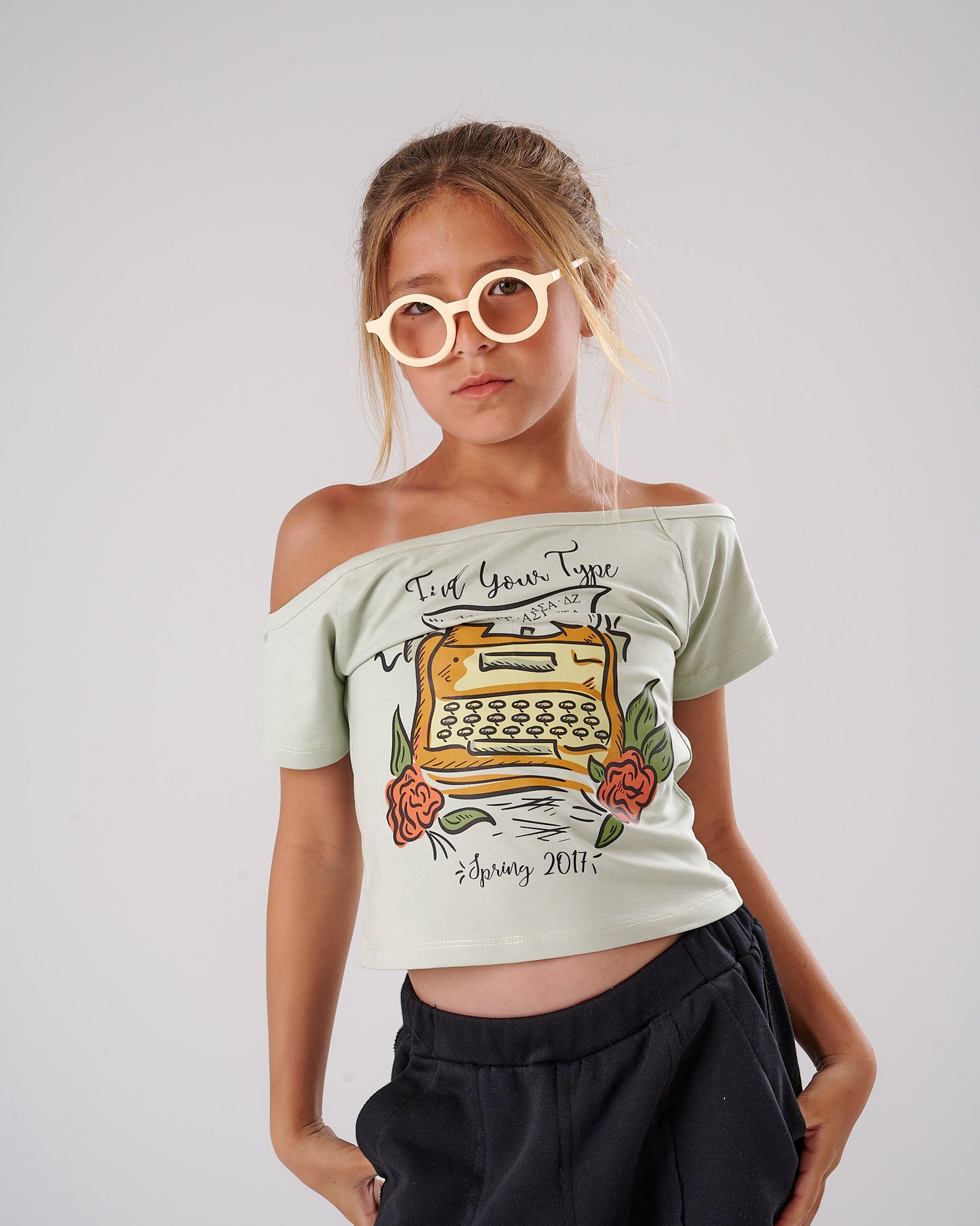 Wild Off Shoulder T-Shirt