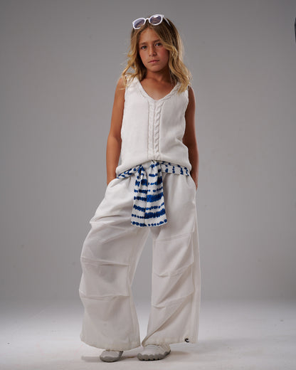 Wide Lege Elastic Waist