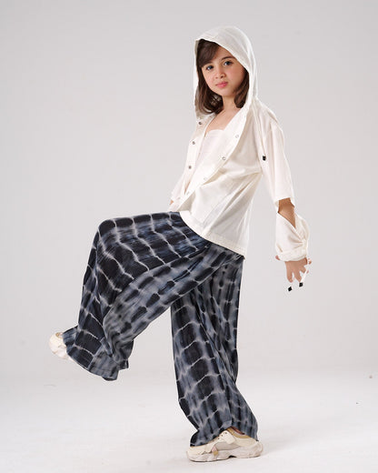 Lightweight wide-leg pants