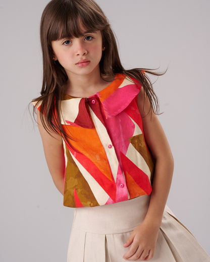 Chic Collar Blouse