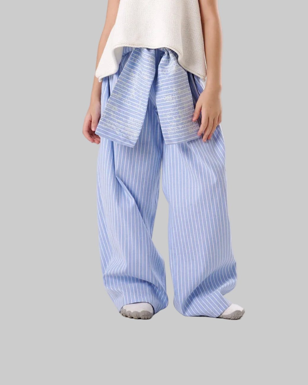 tie waist pant classic