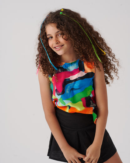 Sleeveless Blouse