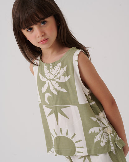 Printed blouse