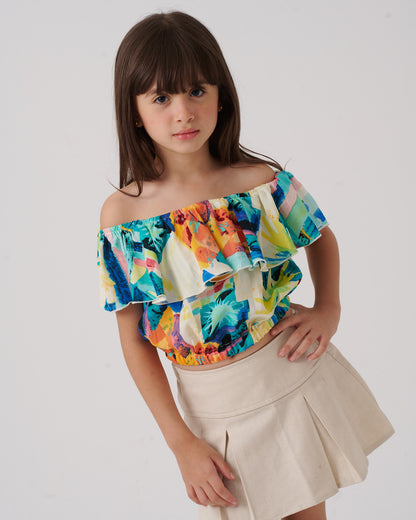 Printed blouse