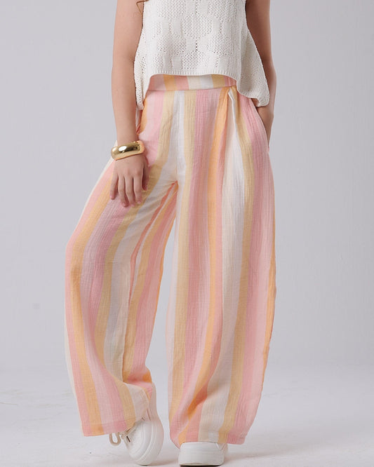 Floral Wide Pants