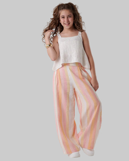 Floral Wide Pants