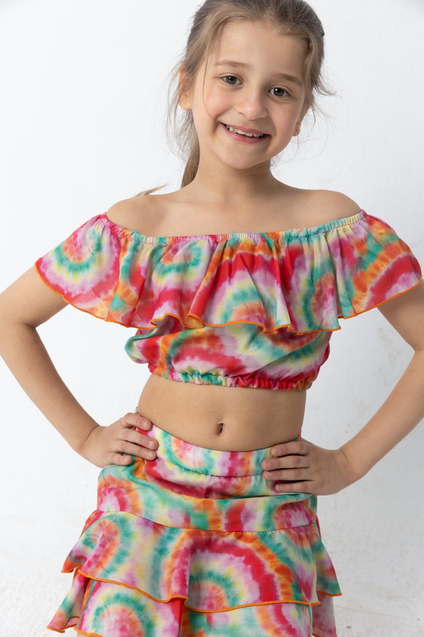 French Terry Tie-Dye Pocketed Set