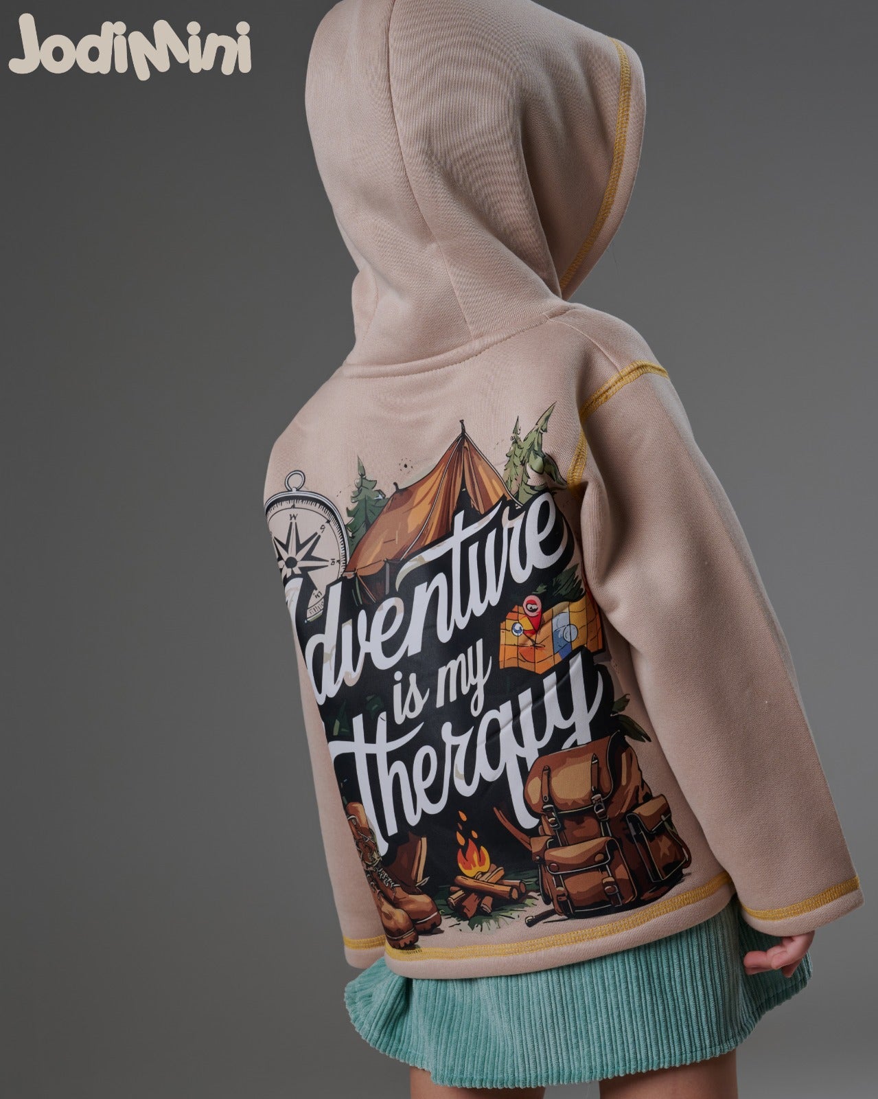 Printed Milton Hoodie