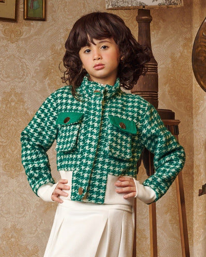 Checked Pocket Jacket