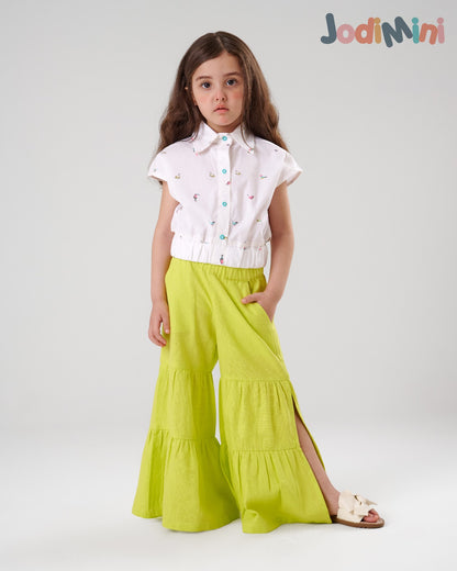 Ruffle pants Set