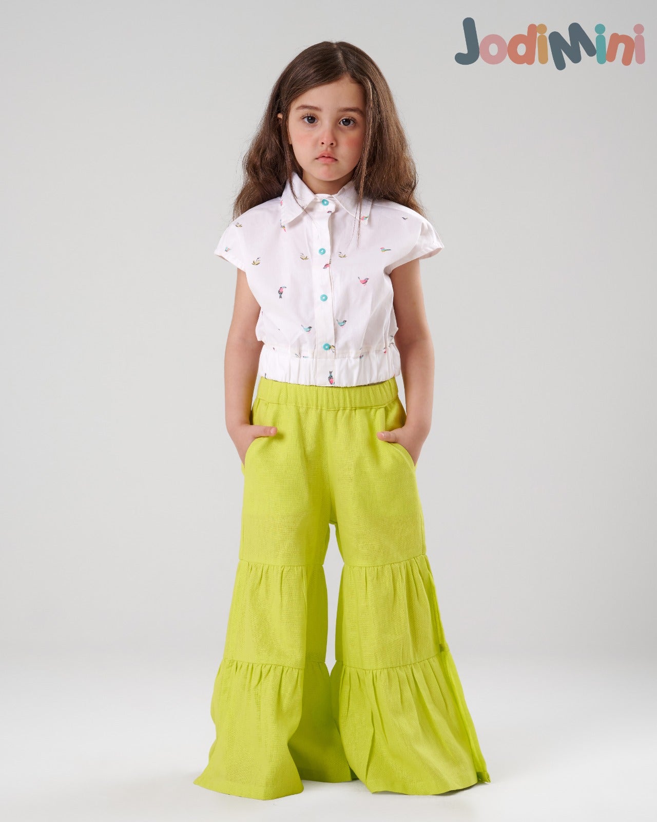Ruffle pants Set