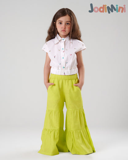 Ruffle pants Set
