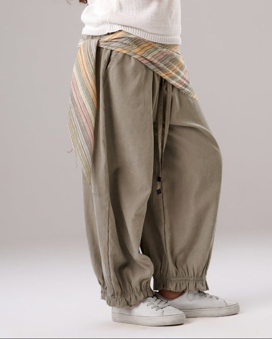 Elastic Wide pants