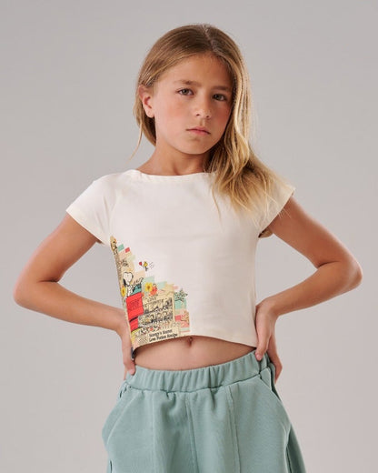 Patch Print Top