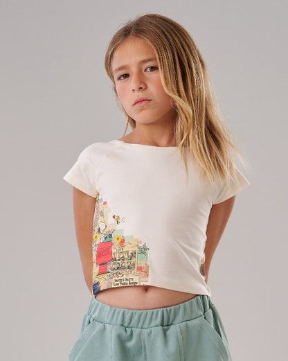 Patch Print Top