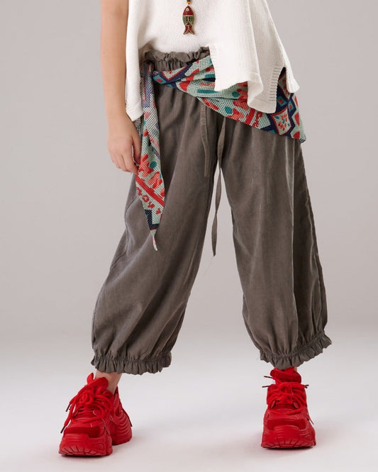 Elastic Wide pants