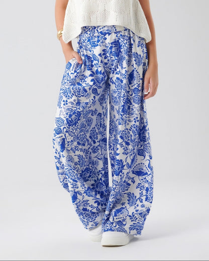 Floral Wide Pants