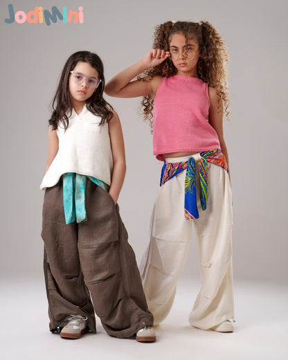 Wide Lege Elastic Waist